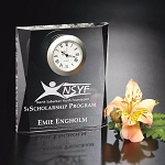 Moments Beveled Clock 4-1/2